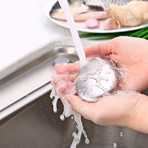Steel soap bar shown from above
