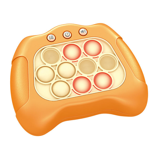 Push popper game in orange