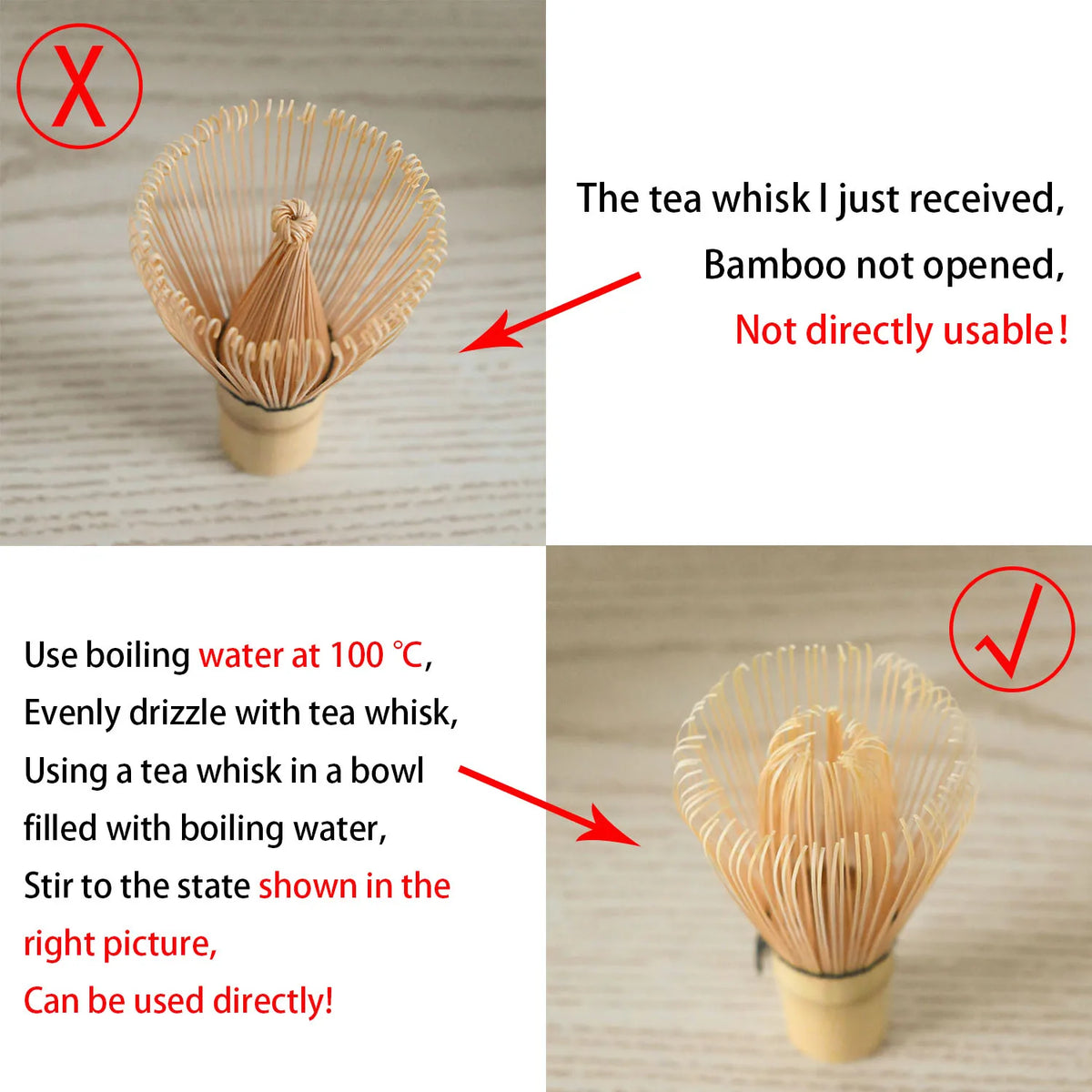 Matcha Tea Set – 6-Piece Gift Set with Bamboo Whisk, Bowl & Whisk Holder