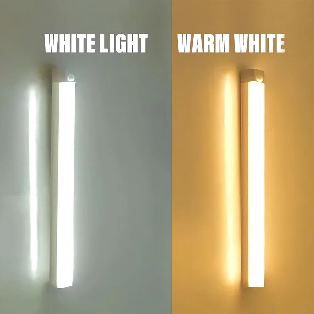 Motion sensor cabinet light features