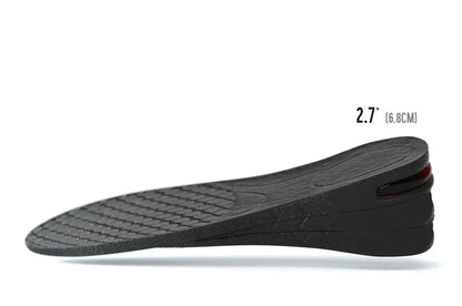 Sole booster insole placed inside a shoe