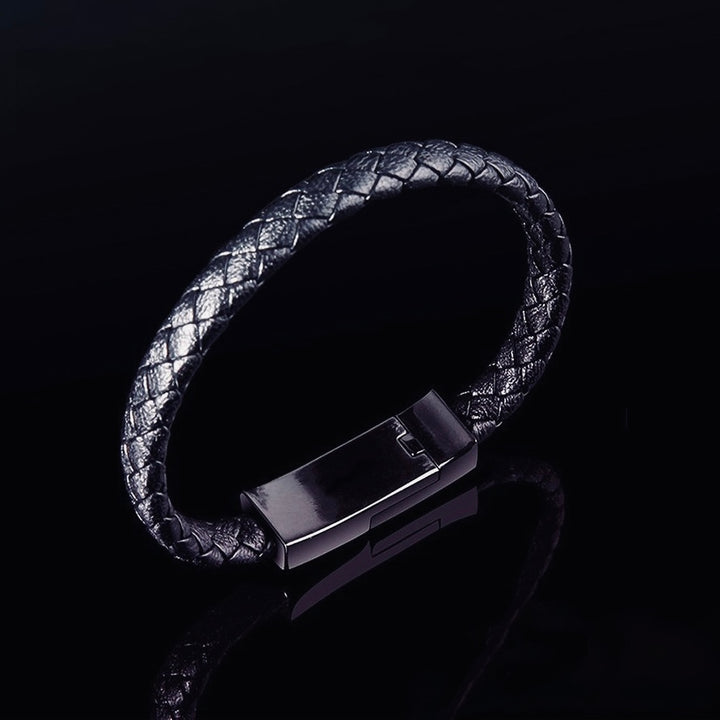 Charging bracelet connectors shown close up